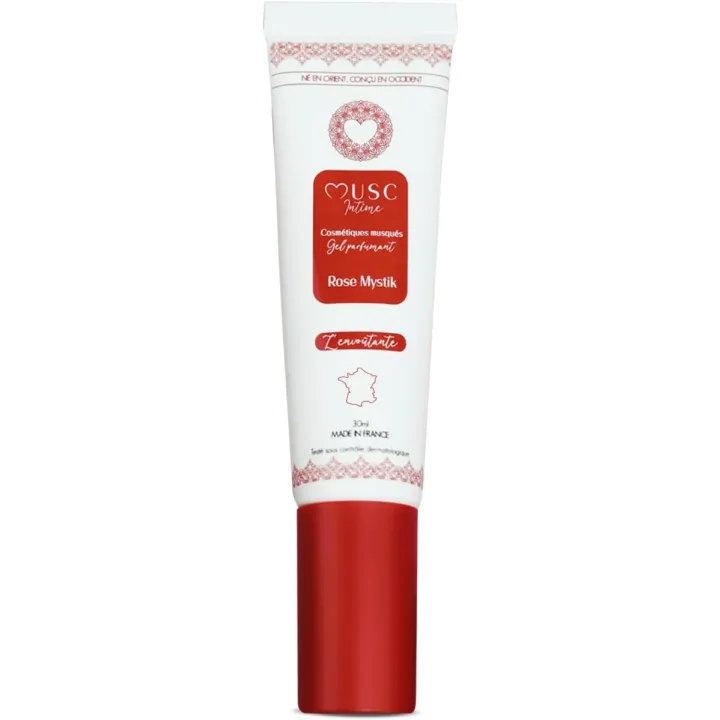 Gel parfumant rose mystik L'envoûtante Musc Intime - tube de 30ml