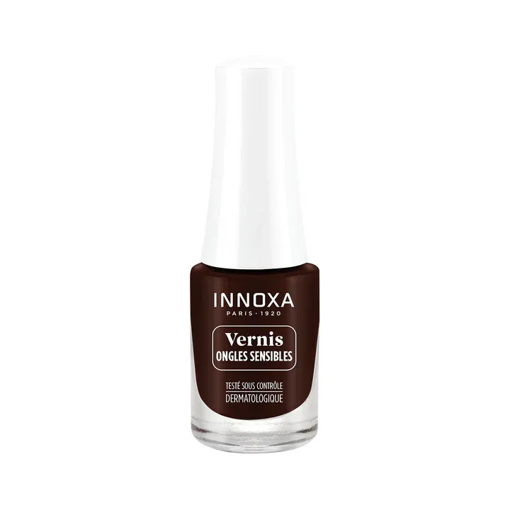 Vernis ongles sensibles Moka 712 Innoxa - flacon de 5ml