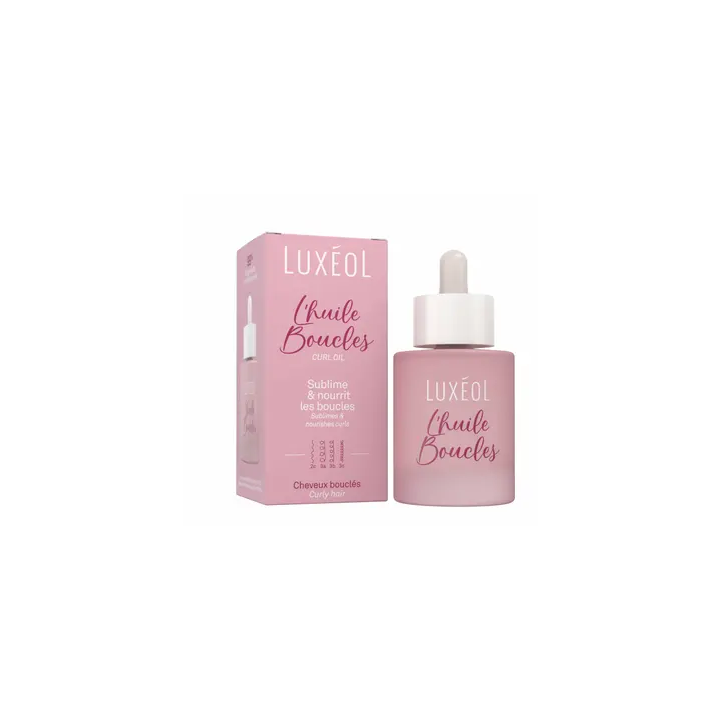 L'huile boucles Luxéol - flacon-pipette de 50ml