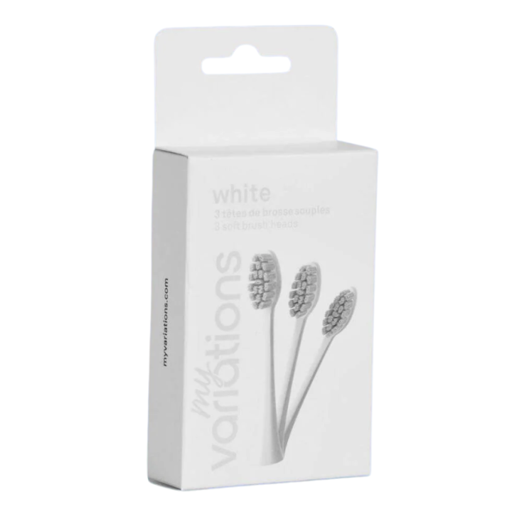 Têtes de brosse souples MyVariations - 3 têtes de brosse