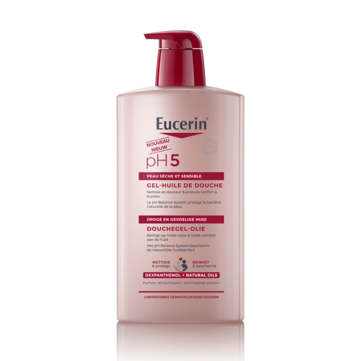 Gel-huile de douche pH5 Eucerin