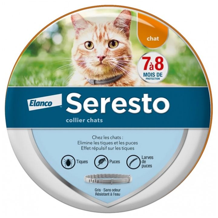 Seresto collier antiparasitaire chats Elanco