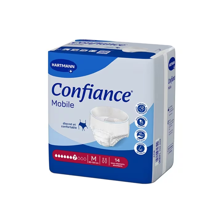 Confiance mobile absorption 7 taille M Hartmann - 14 sous-vêtements absorbants
