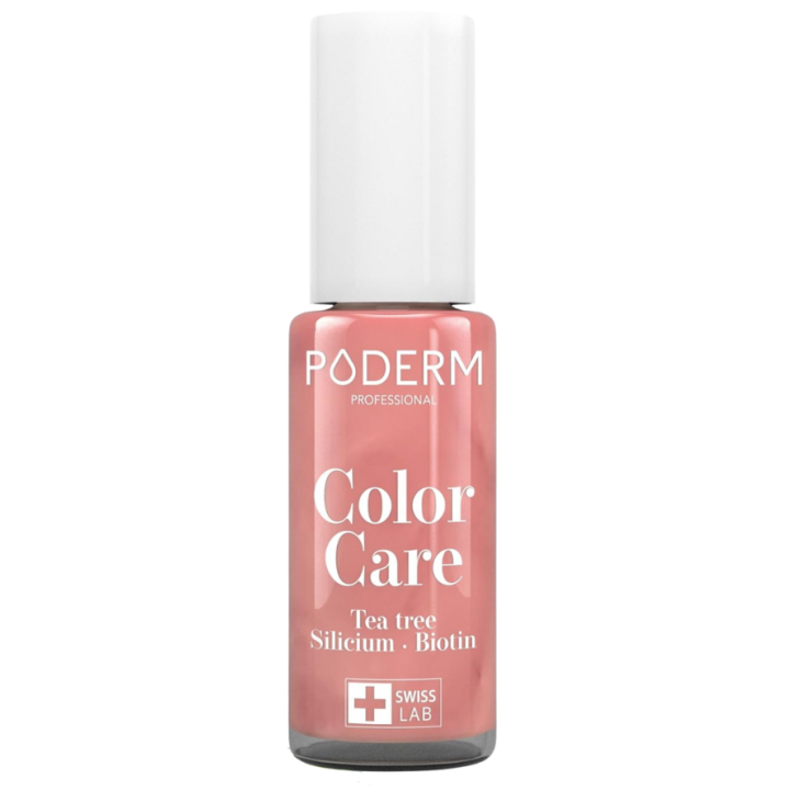 Vernis color care tea tree Poderm - flacon de 8ml