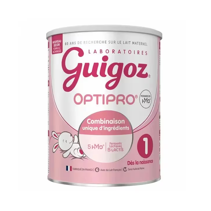 Optipro Lait premier âge dès la naissance Guigoz - pot de 780 g