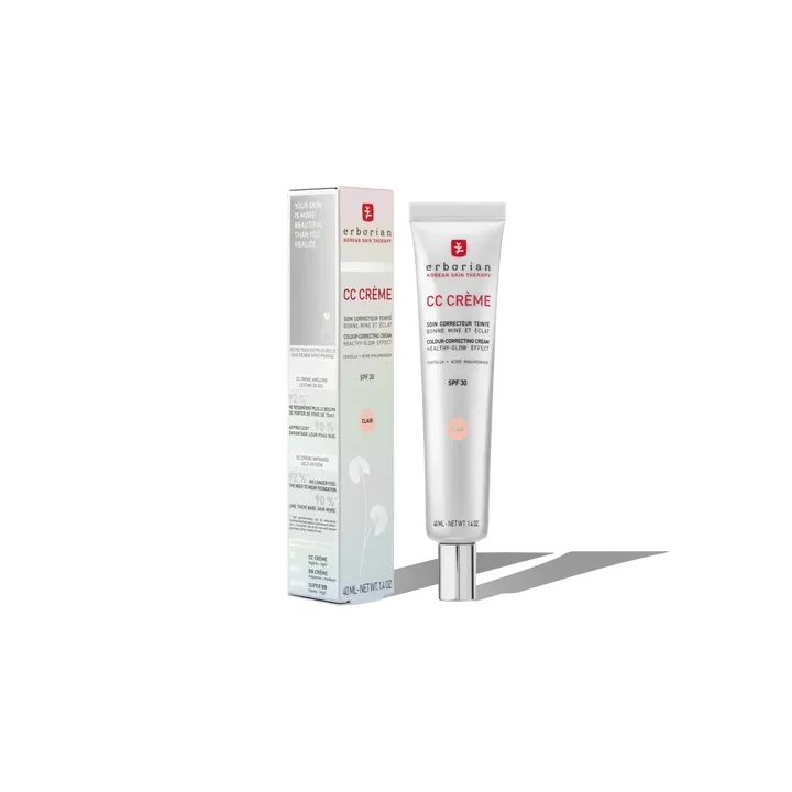 CC Crème à la Centella Asiatica teinte clair SPF30 Erborian - tube de 40ml