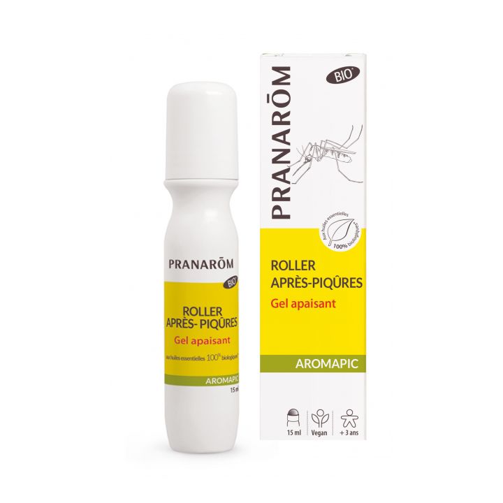 Roller gel apaisant piqûres bio Aromapic Pranarôm