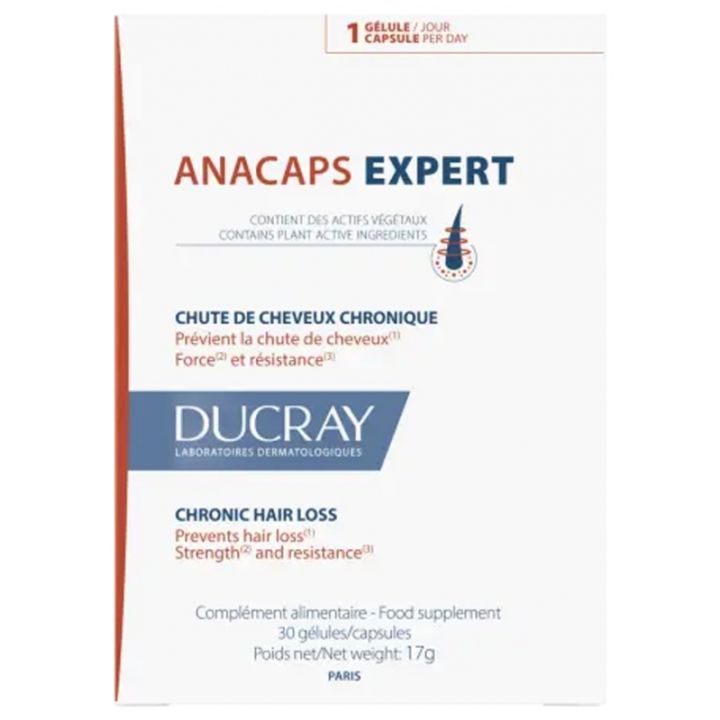 Anacaps Expert Chute de cheveux chronique Ducray