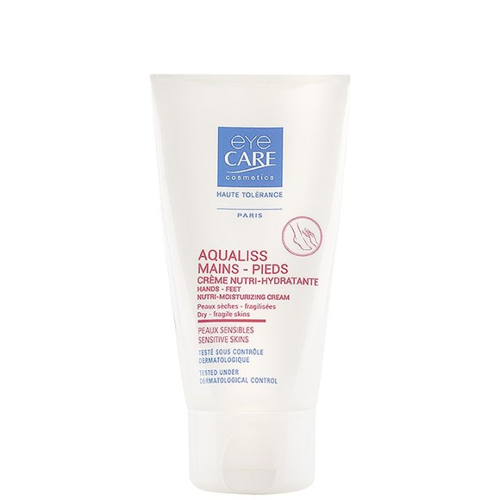 Aqualiss Crème nutri-hydratante mains et pieds Eye Care - tube de 50 ml
