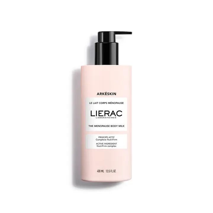 Arkéskin le lait corps ménopause Lierac - flacon-pompe de 400 ml