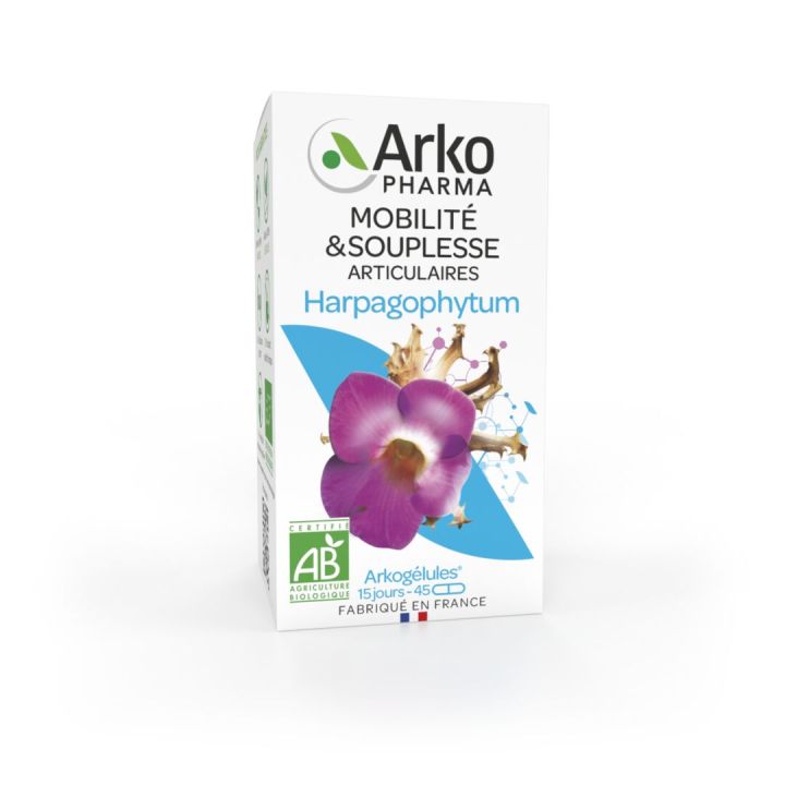 Arkogélules Harpagophytum bio Arkopharma