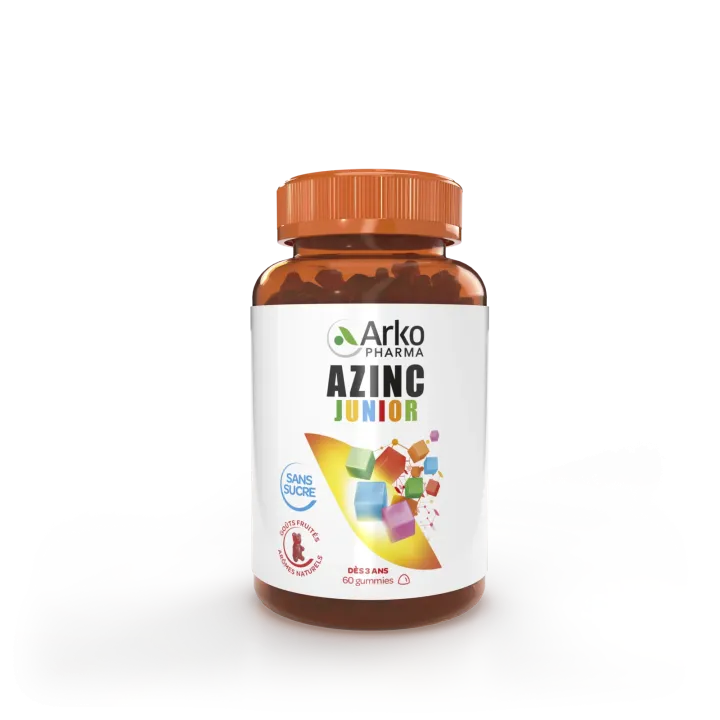 Azinc Junior gummies Arkopharma - pot de 60 gommes