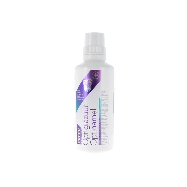 Bain de bouche Opti-émail professionel Elmex - flacon de 400 ml