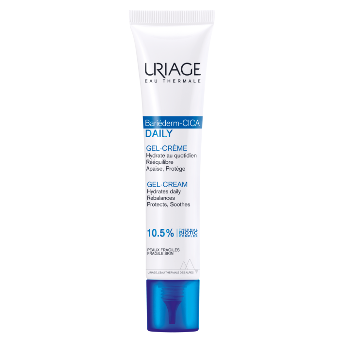 Bariéderm-Cica Daily gel-crème Uriage - tube de 40 ml