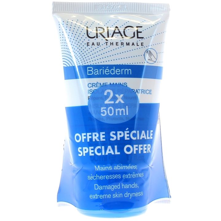 Bariéderm Crème mains isolante réparatrice Uriage
