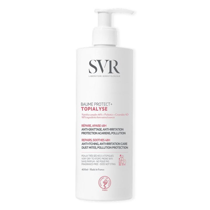 Baume protect+ Topialyse peaux à tendance atopique SVR