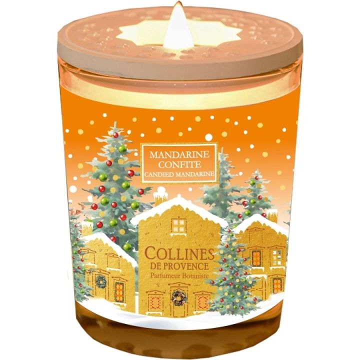 Bougie parfumée Mandarine confite Collines de Provence