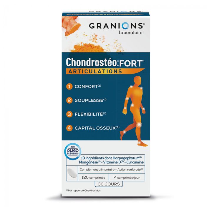 Chondrostéo Fort Articulations Laboratoire Granions - boîte de 160 comprimés