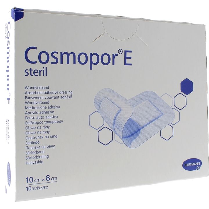Cosmopor E 10cm x 8cm Hartmann