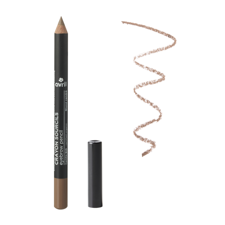 Crayon sourcils bio Avril - crayon de 3g - Blond cendré