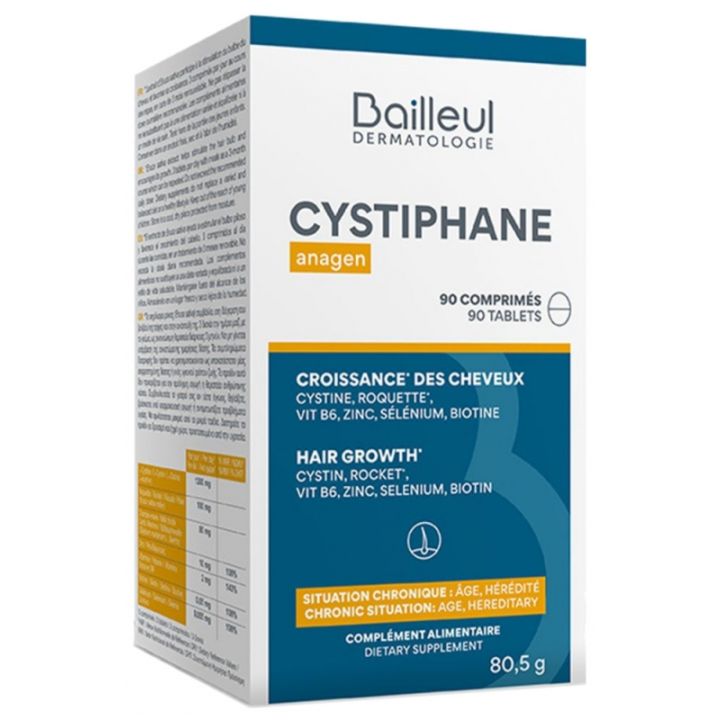 Cystiphane Anagen croissance des cheveux Bailleul-Biorga