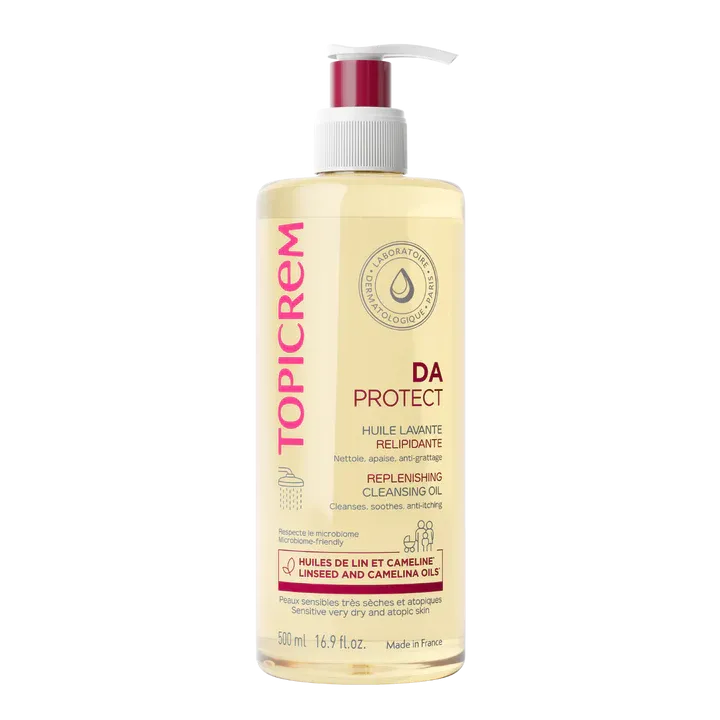 DA Protect huile lavante relipidante Topicrem - flacon-pompe de 500ml