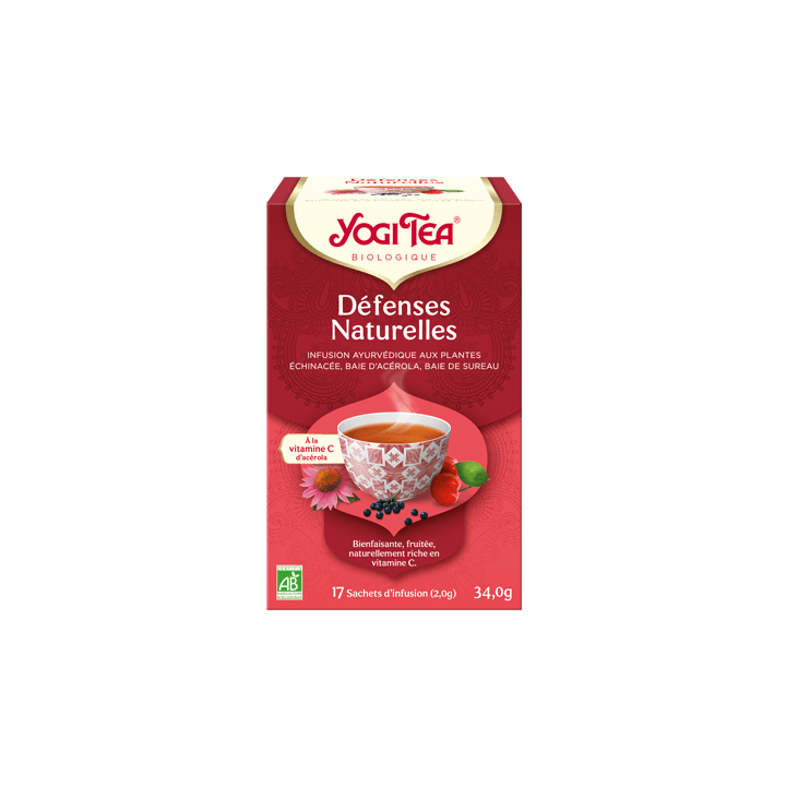 Défenses naturelles bio Yogi Tea - boite de 17 sachets 