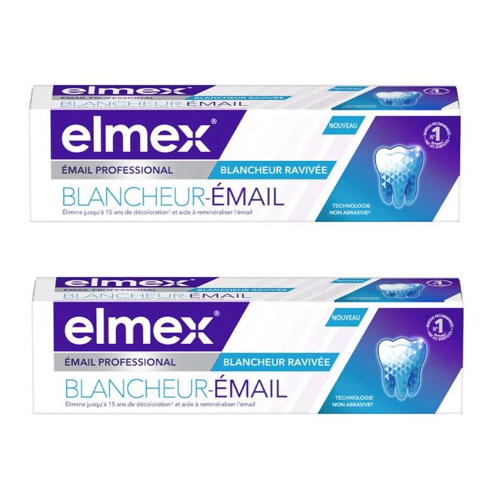 Dentifrice blancheur-émail Elmex