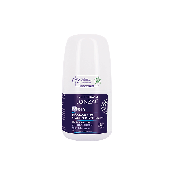 Déodorant fraicheur intense 24h men bio Eau Thermale Jonzac - tube de 50 ml