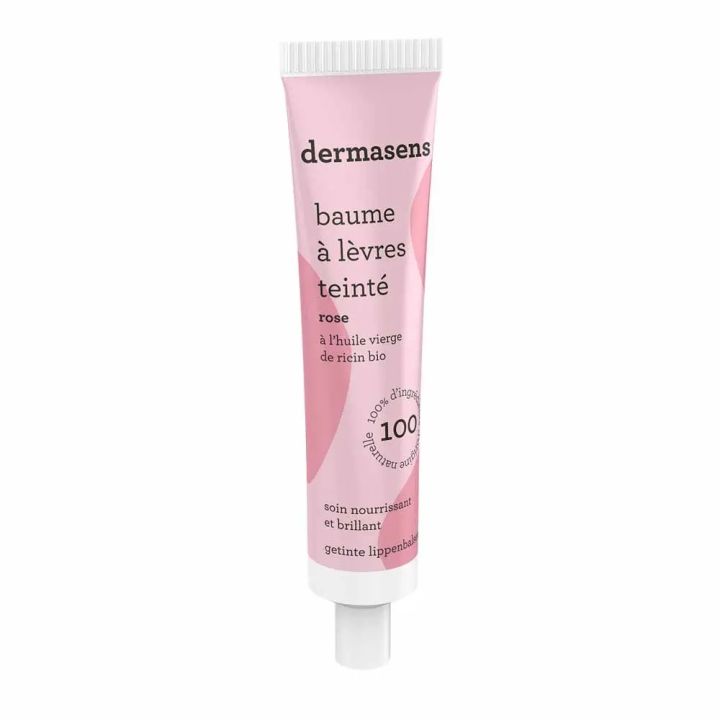 Dermasens Baume à lèvres teintés Marque Verte - tube de 15ml
