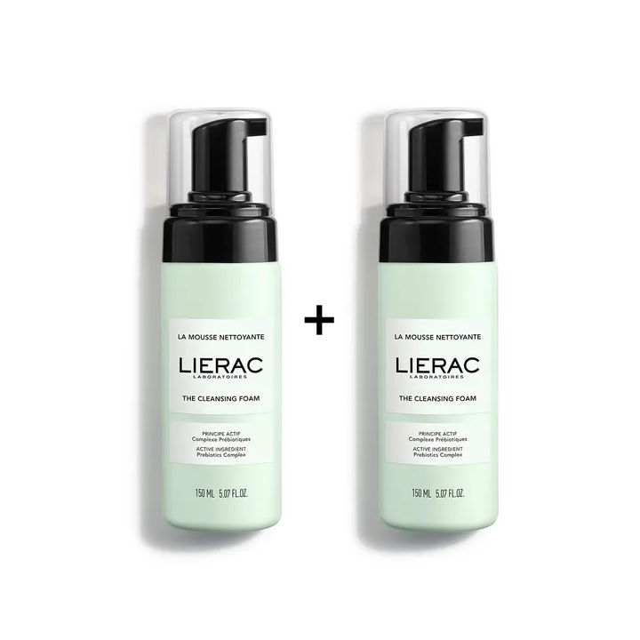 La mousse nettoyante Lierac