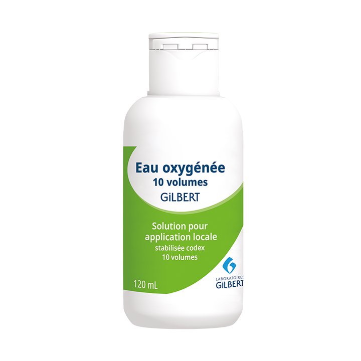 Eau oxygénée stabilisée codex 10 volumes Gilbert solution pour application locale en flacon