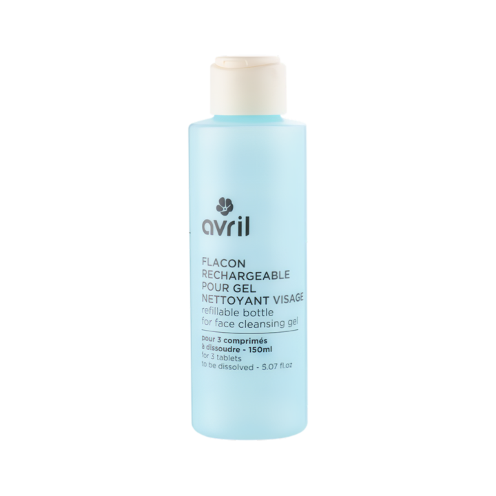 Flacon rechargeable pour gel nettoyant Avril - flacon de 150ml