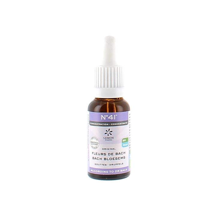 Fleurs de Bach N°41 Concentration bio Lemon Pharma - flacon de 20ml