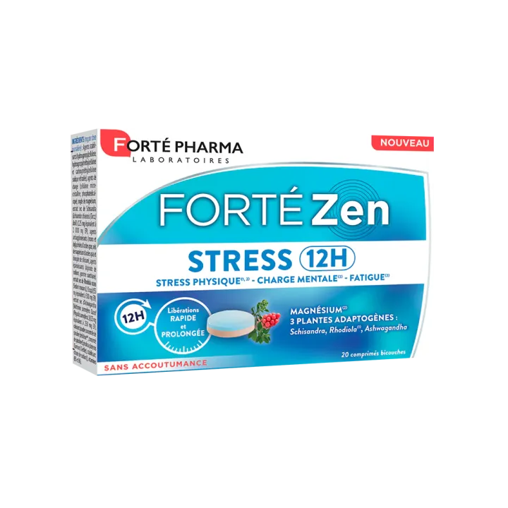 Forté Zen stress 12h Forte Pharma - boite de 20 comprimés