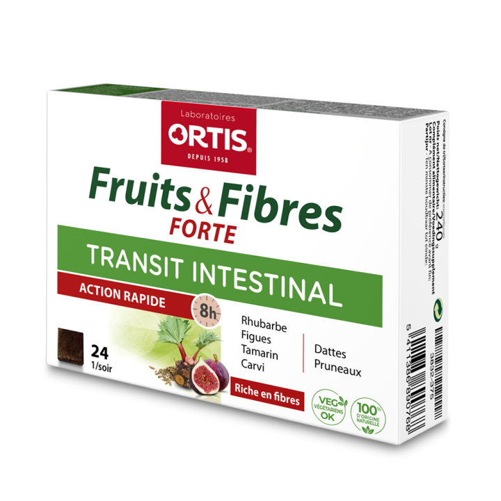 Fruits & Fibres Forte Transit intestinal Ortis