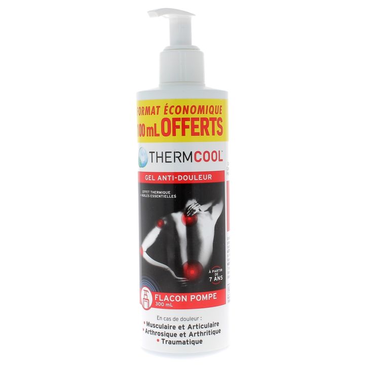 Gel anti-douleur Therm°Cool - flacon-pompe de 300ml