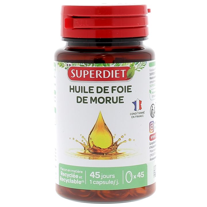 Huile de foie de morue Super Diet