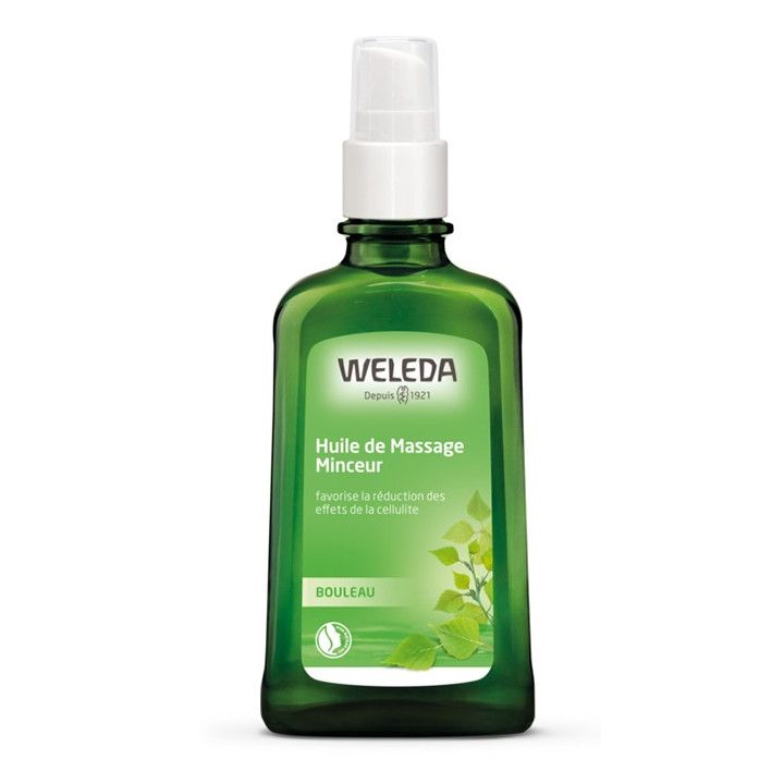 Huile de massage minceur bouleau Weleda