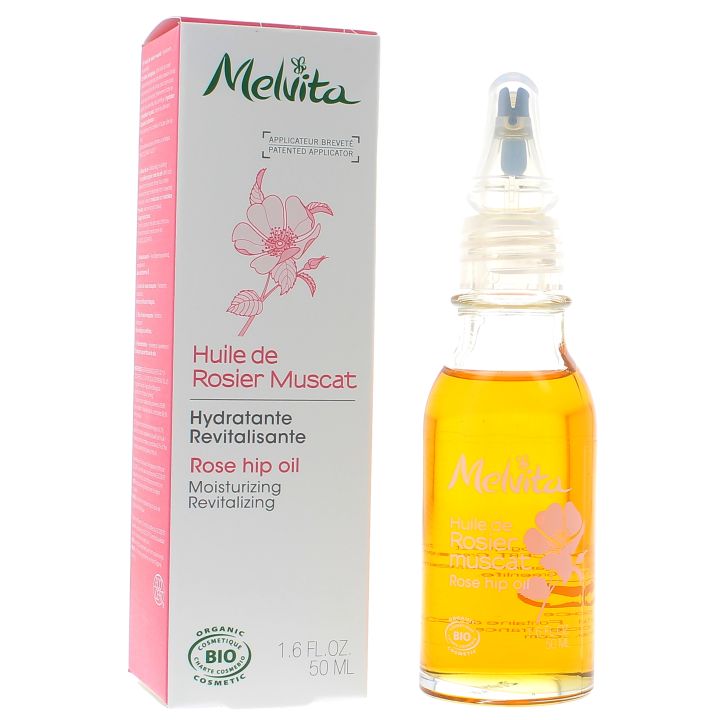 Huile de rosier muscat bio Melvita - flacon de 50 ml