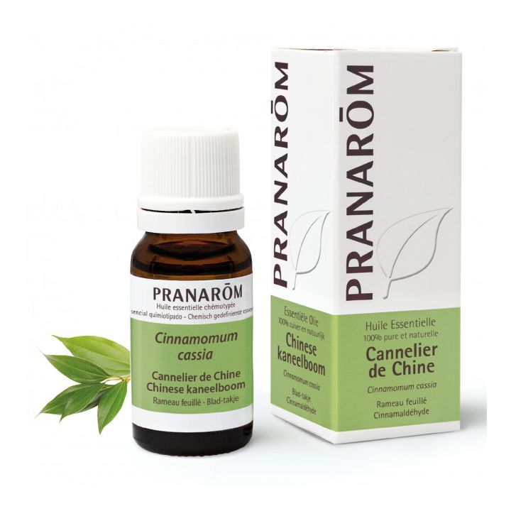 Huile essentielle de Cannelier de chine Pranarôm - flacon de 10 ml
