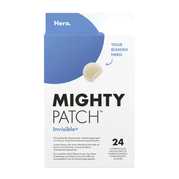 Mighty Patch Invisible+ Hero - boîte de 24 patchs