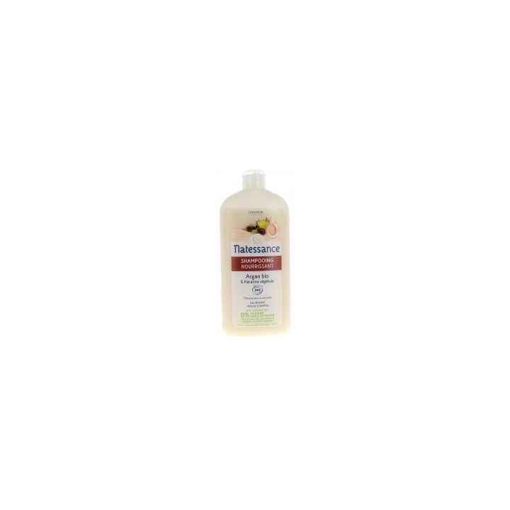 Natessance shampooing nutrition intense à l'argan Léa Nature - flacon de 250 ml