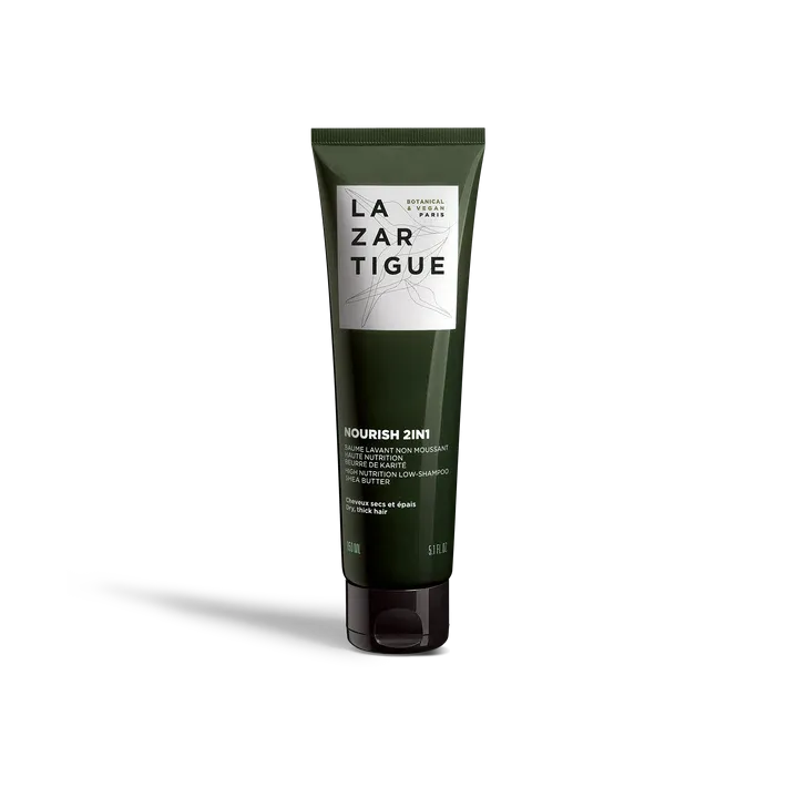 Nourish 2in1 Baume lavant non moussant haute nutrition Lazartigue - tube de 150ml