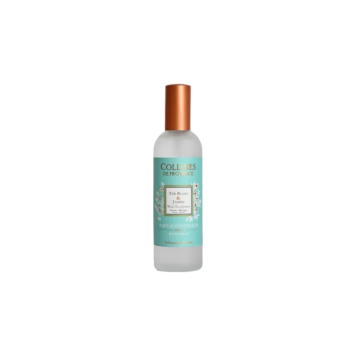 Parfum d'intérieur Thé Blanc & Jasmin Collines de Provence - spray de 100 ml