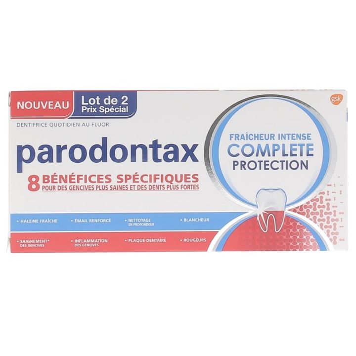 Parodontax fraîcheur intense complete protection