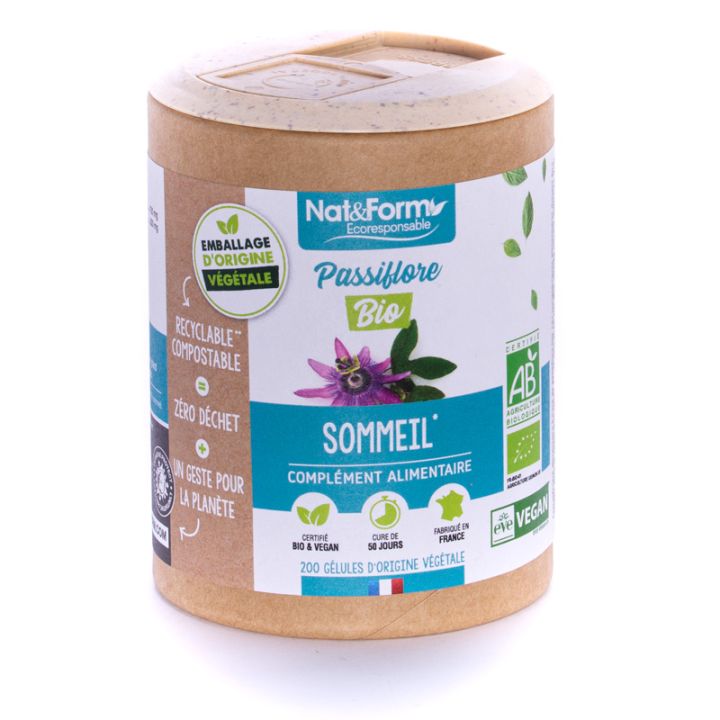 Passiflore bio Sommeil Nat&Form