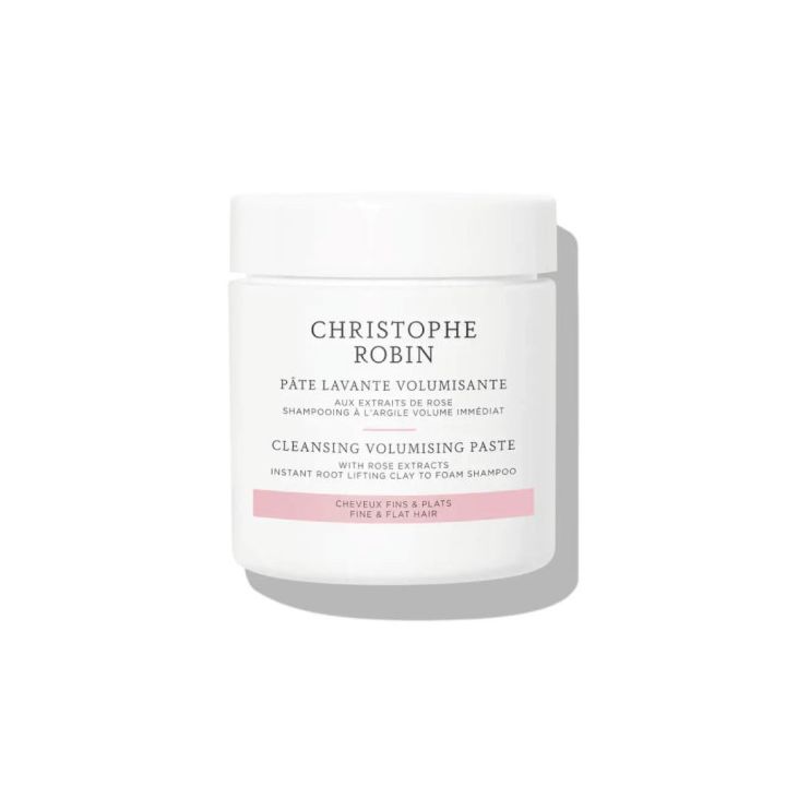Pâte lavante volumisante aux extraits de rose Christophe Robin