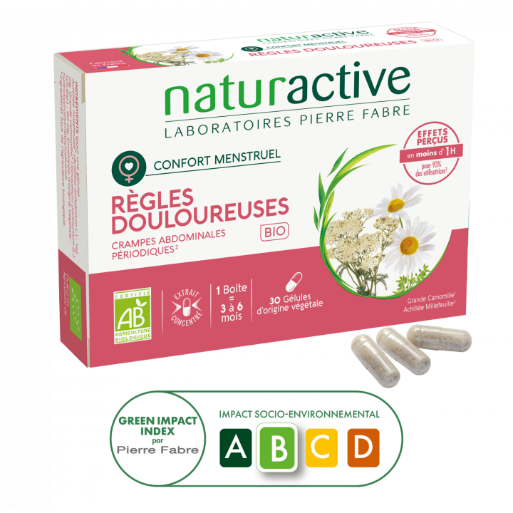 Règles douloureuses bio Naturactive