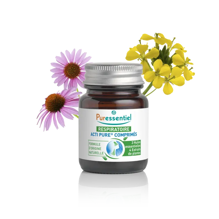 Respiratoire Acti Pure comprimés Puressentiel - pot de 15 comprimés